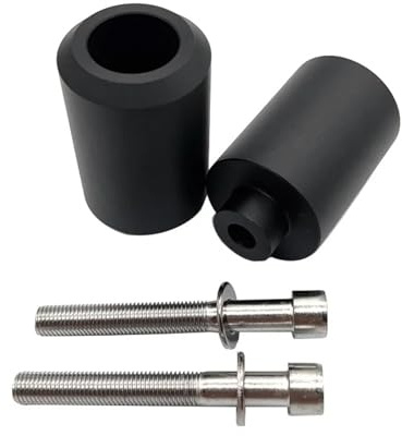 YIJIEBAO Fit For Yamaha YZF FZ6 FZ600 FAZER 2004-2012 Not Cut Motorcycle Accessories Frame Sliders Crash Pads Engine Falling Protection Motorbike Frames(Black)