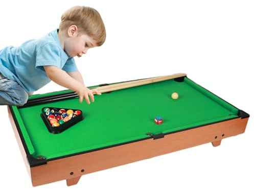 Tavolo da biliardo portatile, mini tavolo da biliardo regolabile per bambini, tavolo da gioco multifunzione per ragazze e ragazze, tavolo educativo per migliorare la coordinazione occhio-mano