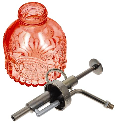 Ciieeo Annaffiatoio in Vetro Rilievo Vintage, Spruzzatore per Piante da Interno ed Esterno, Bottiglia Spray per Annaffiare Vasi, Design ad Alto Volume e Impugnatura Comoda