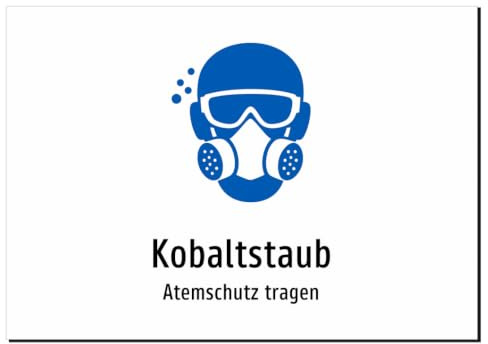 34308-DE-S-10 | Kobaltstaub - Atemschutz tragen