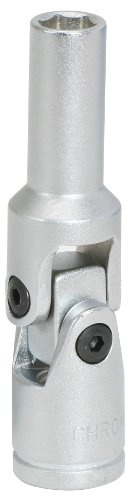 KS Tools 500.7304 3/8 Glühkerzen-Gelenknüsse, kurz, 75mm, 12mm