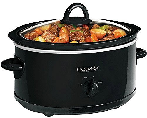 Crock Pot SCV700-B 7 Quart Black Oval Slow Cooker by Crock-Pot