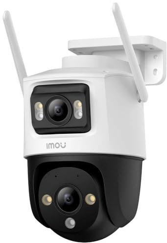 Imou Cruiser Dual 6 MP – Innovativa telecamera di sorveglianza PTZ WLAN per esterni con due obiettivi indipendenti e monitoraggio intelligente