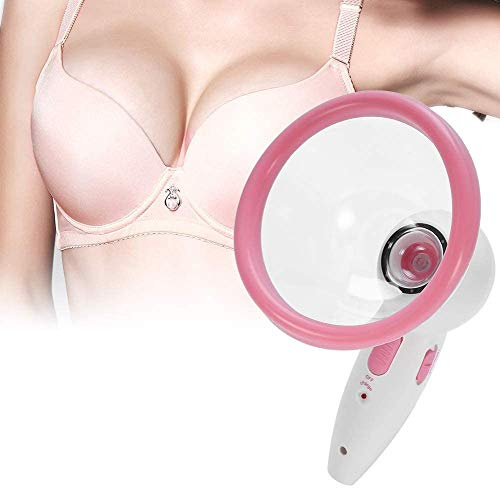 Brustmassage elektrische Massagegerät Saugnäpfe verbessern Brustvakuummassage Körperfett straffende Haut Büste Hebemaschine (L (13,5 cm / 5,31 Zoll) - C Cup)