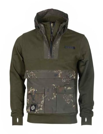 Nash Männer Militär Hoodie M, Grün, S bis XXXL
