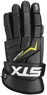 STX Stallion 200 Lacrosse Gloves, Black/Grey, XX Small
