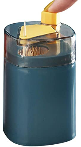Generisch Drücken Sie Zahnstocher-Box - Automatischer Zahnstocherhalterspender | Modischer Zahnstocherspender Zahnstocherbox, Zahnstocherbehälter Zahnstocherbehälter für Tisch, Restaurant, Küche
