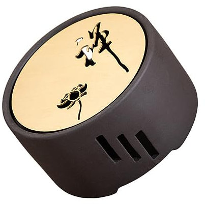 PRETYZOOM Scaldino Teiera in Ceramica Con Candela Riscaldatore Teiera Portatile e Leggero Design Zen Giapponese Per Casa e Ufficio Base Pratica Per Mantenere Tè Caldo