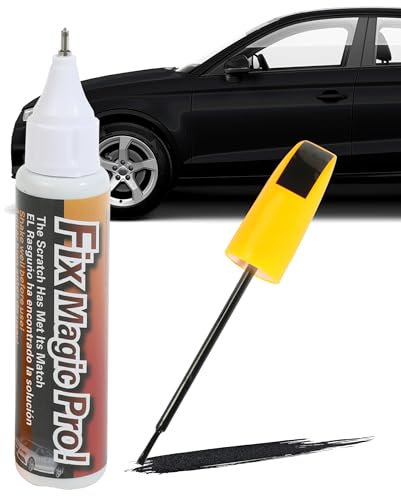 Flaconi Rimuovi Graffi Auto,Vernice Auto per Ritocchi,Penna Ritocco Carrozzeria,Adatto per Riparazioni di Graffi Della Maggior Parte Delle Motociclette (Nero)
