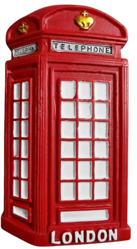 Imán para nevera de Londres Gran Bretaña, recuerdo turístico, decoración de nevera, colección artesanal 3D