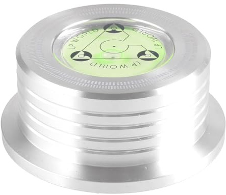 Limtula Subgadora Tocadiscos Equilibrados con Estabilizadores Récord Aluminio No Magnético 60Hz con Protecciones Almohadilla Base Blanda