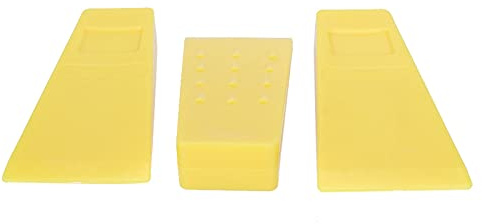 Yctze Trädfällningskilar 3st 5.5in Plast Högfällande Skärkilar Sågtillbehör Kapkilar -, Gräsmatta & Trädgård