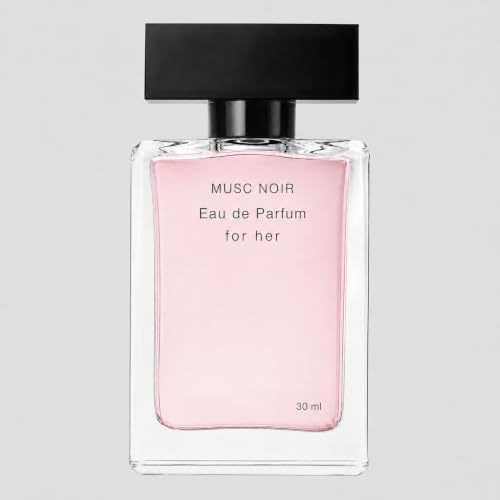 Musc Noir, Eau de Parfum Spray da 30ml, Profumo Femminile, Fragranza Agrumata, 8 Ore di Durata (30 ml)