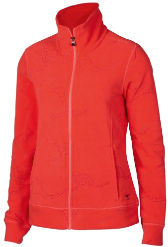 Chiemsee Damen Fleecejacke Frode, Fiery Coral, L, 1050606