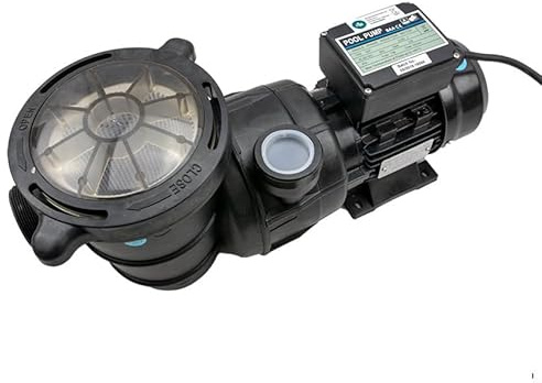 HST Poolpumpe Profi Leis19000 l/Std mit Vorfilter bis 80 m³ Beckengröße 1100 W 17 m Förderhöhe Filterpumpe Umwälzpumpe Druckpumpe Schwimmbadpumpe