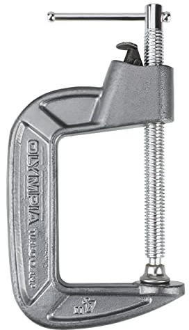 Olympia Tools Turbo-Klemme, 10,2 x 7,6 cm, C-Klemme, 38-151