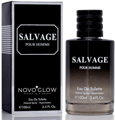 Salvage for Men 3.4 Oz Men's Eau De Toilette Spray Refreshing & Warm Masculine Scent for Daily Use Men's Casual Cologne Great Holiday Gift Smell Fresh All Day A Gift for Any Occasion
