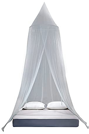 Zanzariera per bambini a forma di cupola rotonda da principessa, tenda da appendere per bambini, decorazione per cameretta, rete fine, protezione contro gli insetti per interni ed esterni