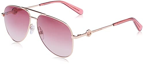 Marc Jacobs Marc 653/s Y11/3X GOLD RED Sunglasses Women Metall, Standard, 59