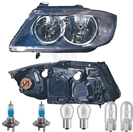 EISENFELS Set 106562869 erstellt mit Scheinwerfer rechts + COOL BLUE INTENSE H7 Leuchtmittel kompatibel mit 3er Touring E91 E90