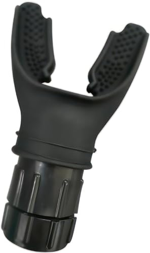 Breathing Exercise Device for Lungs, Breathing Exerciser Trainer, Deep Breathing Lung Exerciser Device, Adjust Resistance Improve Lung Capacity Handheld Lung Expansion Training Tool (Black)