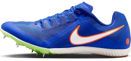 Nike Laufschuh Zoom Rival Multi, Racer Blue/White-Safety Orange, DC8749-401, 43 EU (9.5 US)