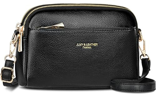 Faneam Kleine Umhängetasche Damen, PU Leder Crossbody Bag, Damen Klein Handy Umhängetasche, Handtaschen Damen Klein mit Verstellbar Abnehmbar Schultergurt, für täglichen Gebrauch