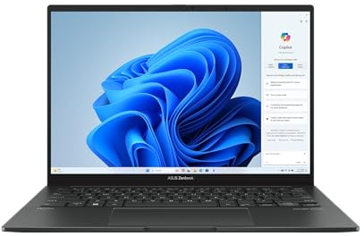 ASUS Ordinateur portable Zenbook 14 OLED 2024-14 WUXGA Touch Intel Graphics - Intel Ultra 5 125H 14 cœurs - 8go LPDDR5 512 go NVMe SSD - Clavier rétroéclairé Thunderbolt 4 Wi-Fi 6E - Win11 Pro 32 go