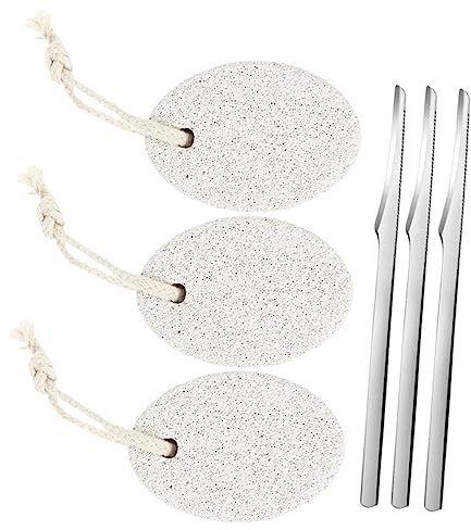 Beaupretty 3-teiliges Pediküre-werkzeugset Für Füße & Peeling Fußschrubber Für Glatte &