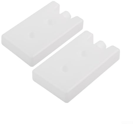 Aprilsunnyzone Two Empty Ice Packs (400ml) Perfect Addition to Your Lunch Box or Cooler to Keep Food Fresh