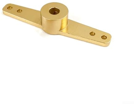 Robust Aluminum Double Steering Rudder Tiller Arms for RC Models and Effective Design (4.1mm)