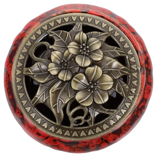 VALICLUD Incensario de Cerámica para Aromaterapia Soporte de Incienso Elegante con Diseño Decoración y