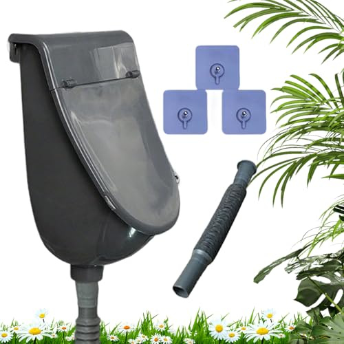 Urinario exterior para jardín, descargador de de dormitorio | separador de montado en la pared inodoro inodoro inodoro con tapa para hombres hogar dormitorio