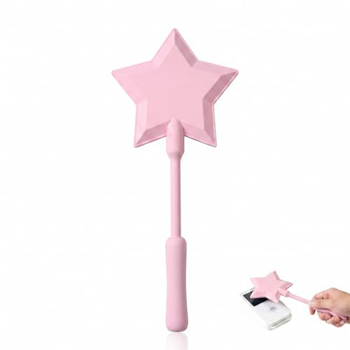 DYIOTF Varita para Tarjeta de Crédito con Estrella 3D Rosa, Varita Mágica para Pagar con Tarjeta Contactless, Soporte de Pago Rápido y Divertido, Accesorio Impreso en 3D para Tarjetas, 1 Unidad