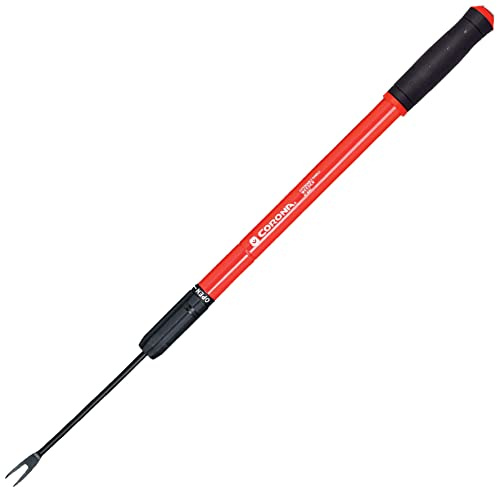 Corona Tools Extendable Handle Weeder for Raised Garden Beds – Adjustable 18–32 Telescoping Garden Weeding Tool