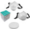 Botect, Kit Protezione Facciale 2 Pezzi Unisex adulto, trasparente, 2 Unità (Confezione da 1)