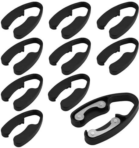 MYLERCT Coupe-Capsule, 10 Pièces Décapant de Papier d'aluminiu, Coupe-Capsules Les Bouteilles Vin, pour Retirer Le Papier d'aluminium des Bouteilles de Vin