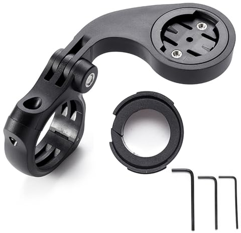 NICEIN Fahrrad Halterung | Fahrrad zubehör kompatibel mit Garmin Edge 530 520 500 130 830 1040 1030,GPS Fahrradcomputer Halterung, Bike Verstellbare FahrradHalterung, Garmin Edge Halterung