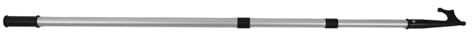 Yctze Aluminium-Teleskop-Bootshaken, Sicheres Andocken, Ergonomischer Griff für Schiffsyachten (3 Stufen: 106,6–233,6 cm/42–92 Zoll)