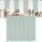 6 paneles de pared 3D, 56 x 15 cm, espuma XPE, acolchado de pared, autoadhesivo, anticolisión, acolchado de pared para dormitorio, habitación infantil (verde)