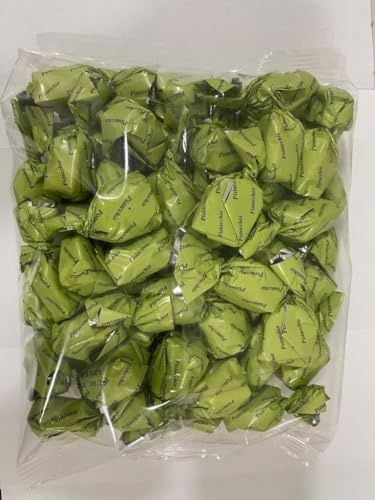 Trufas de Chocolate Negro con Pistacho VED: Cremoso Chocolate Negro con Pistacho, delicadamente envuelto individualmente. Postre Gourmet de 1 kg, un snack gourmet para disfrutar.