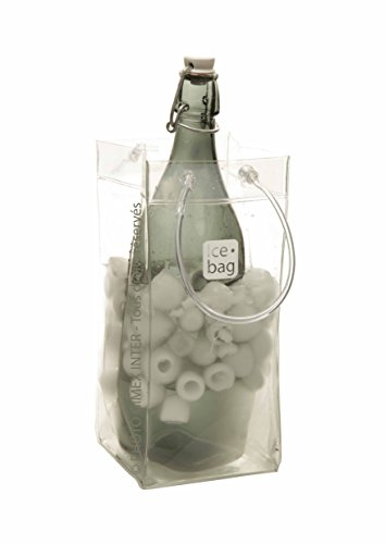Gimex 17407 Ice Bag Basic Rafraîchisseur 1 Bouteille Clair 30 x 1 x 15 cm