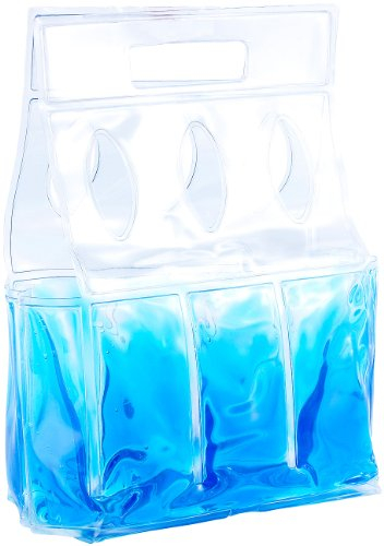 PEARL Flaschenkühler: Kühl-Tragetasche für 6 Flaschen oder Getränkedosen (Kühltragetasche, Kühltasche für 6 Flaschen Bier, Getränketasche)