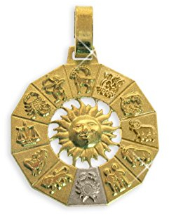 Sternzeichen Anhänger Krebs 16mm Gold 585 (Art. 213170)