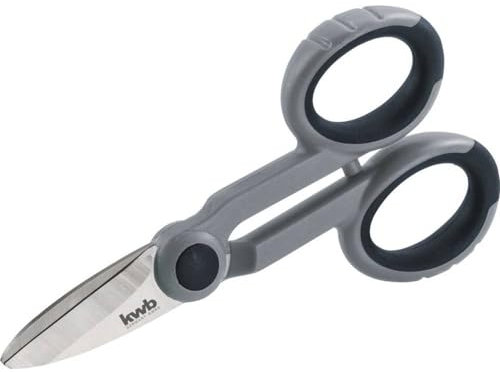 kwb cesoia per cavi 025600 (140 mm, lama in acciaio inossidabile, taglio per spellatura)