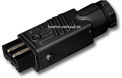 Hirschmann-Kupplung STAK 3N für Jalousien, Markisen, Rollläden. 230V.