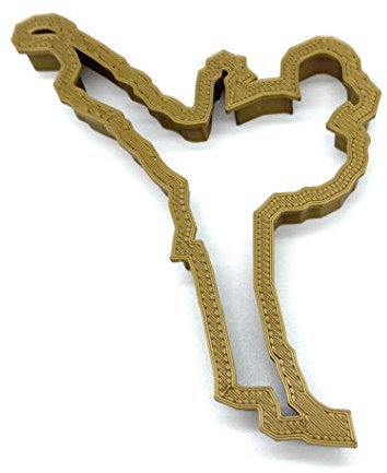 Martial Arts Cookie Cutter 06 Fondant Cake Decorating (4 inches)