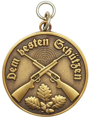 Deitert Medaille - Dem besten Schützen Bronze