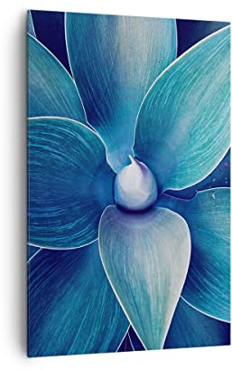 ARTTOR Quadri Moderni su Tela 80x120 cm Verticale Botanica Fiori - 4972