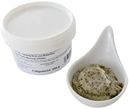 Hobbybäcker Tiger Paste Meersalz-Pfeffer (200 g), Gebrauchsfertig, Topping für Backwaren wie Brot & Brötchen